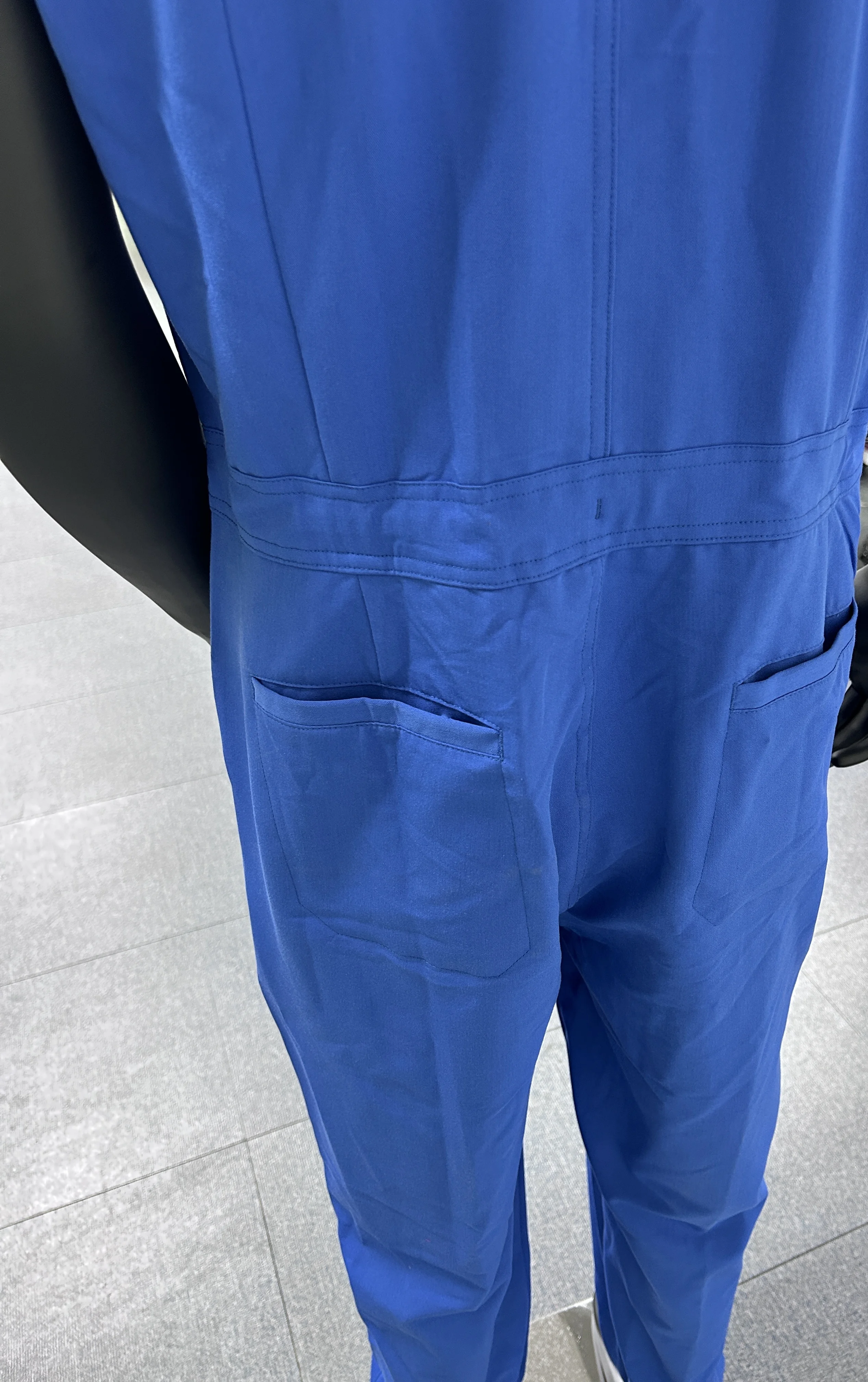 High Quality Hospital Nursing Uniforms Jogger Straight Leg Mandarin Collar Women Doctor Medical Scrubs Uniforms Sets Fashionable