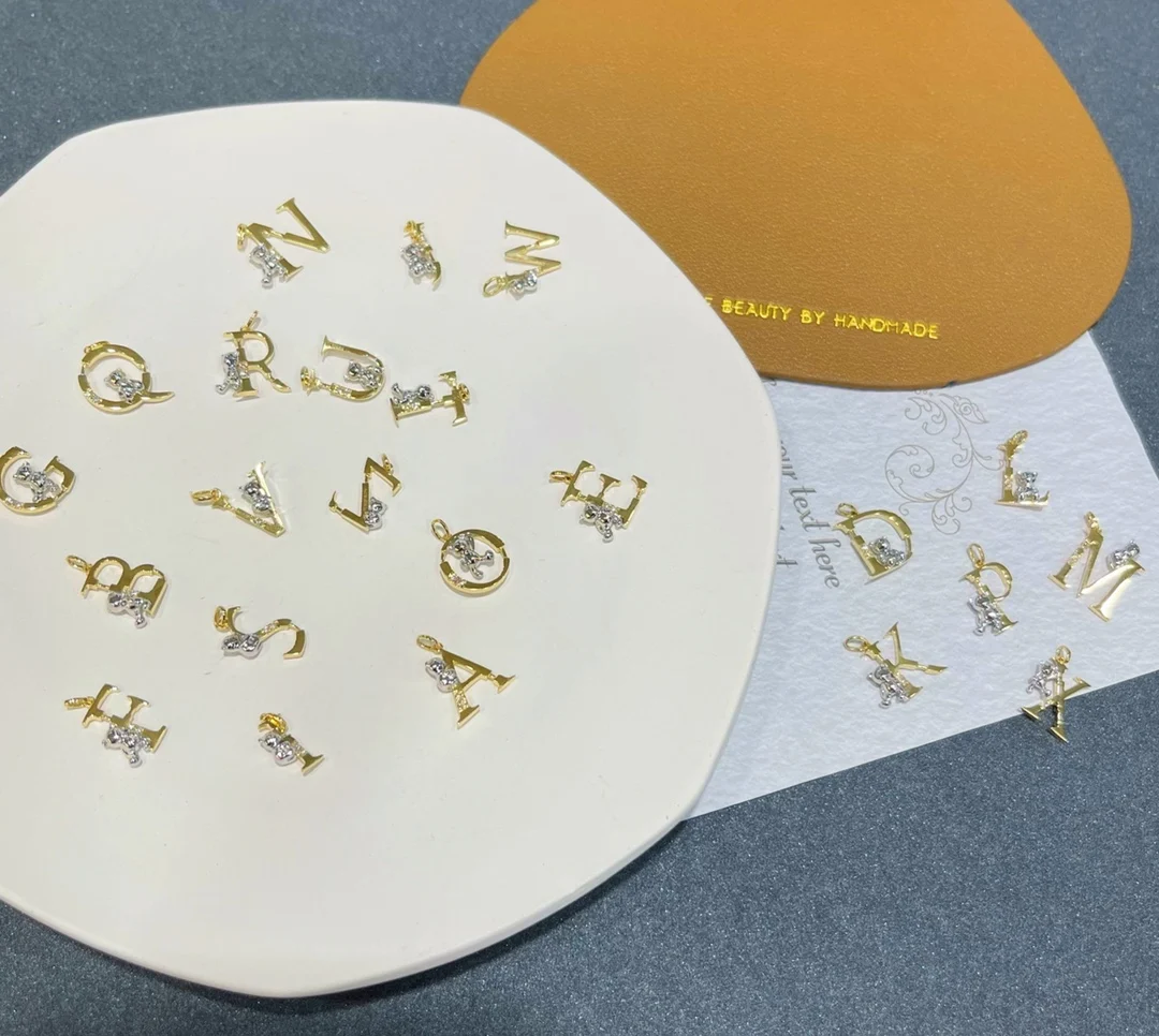 Подвеска из твердого золота с натуральным алмазом 18k 14k 9k