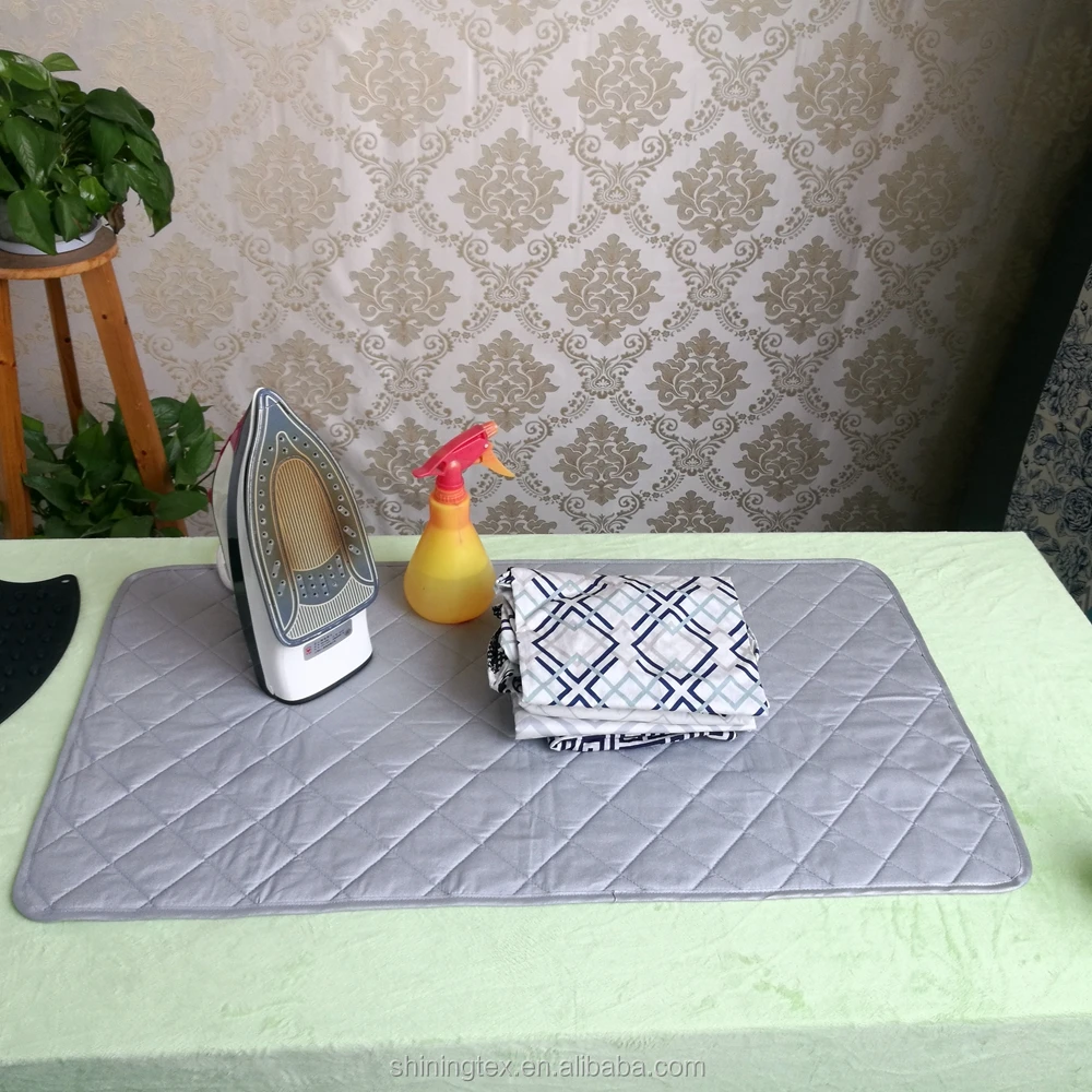 cotton Steam Ironing Blanket Ironing board pad  Cotton high temperature coated silver cloth Ironing mat Easy to carry