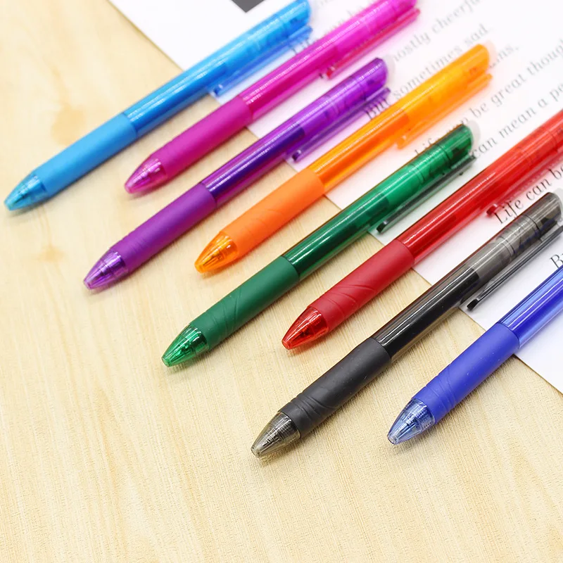 Promotion Low Price Erasable Refillable Fountain Calligraphy Pen Eraser Gel Pen