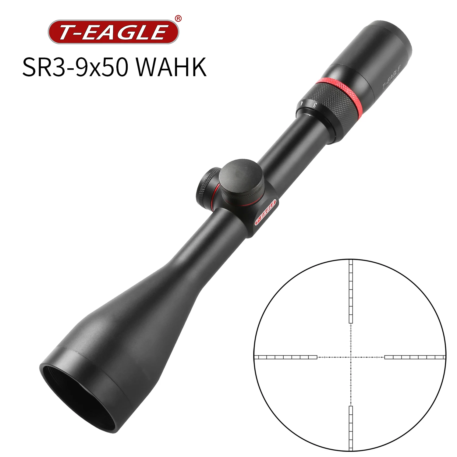 T-EAGLE SR 3-9X50WA Outdoor Sports Accessories Wide Angle Sight Illumination High Quality Scope & Accessories