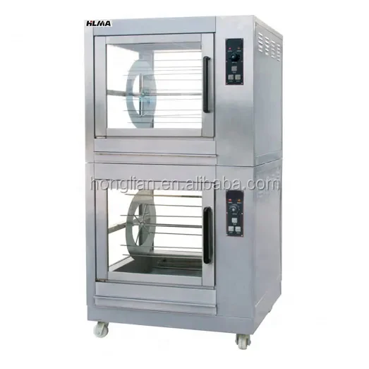 4 Wheels Rotisserie Chicken Gas Oven/Chicken Rotisserie for Sale/Rotisserie
