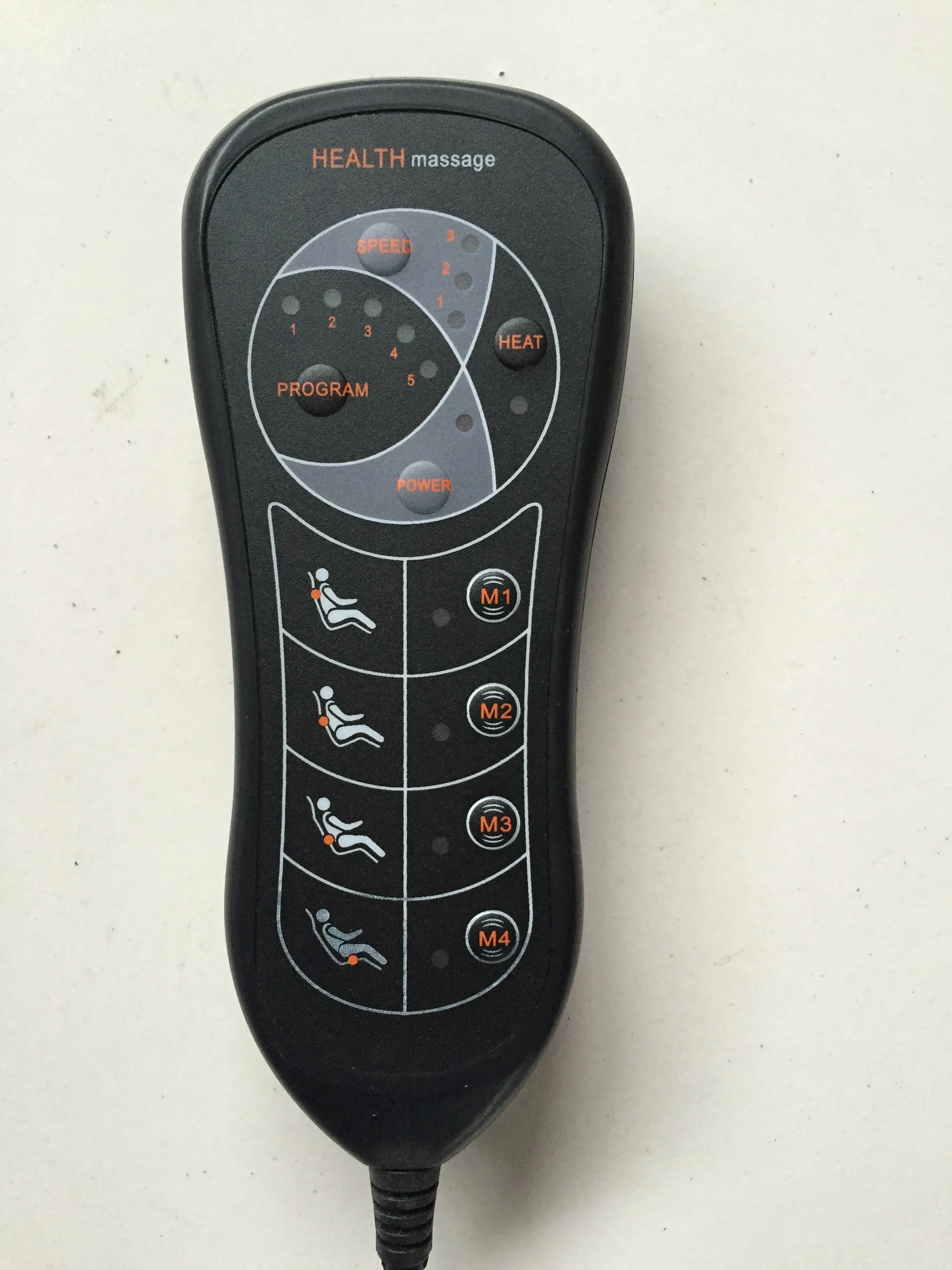 Fashion universal non-slide leather fabric Massage vibration heating two in one car seats cover