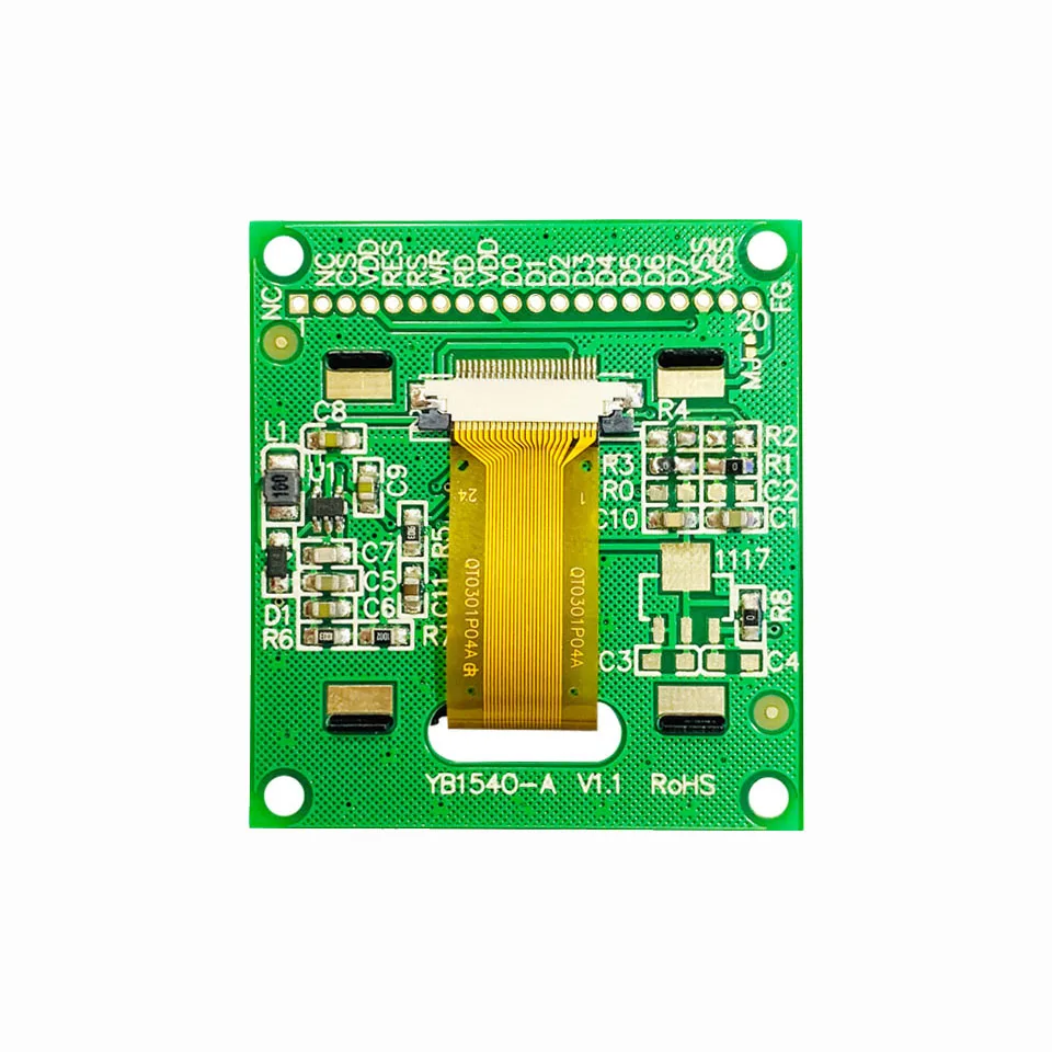  Реальный OLED-дисплей 1 54 дюйма 12864 128*64 SSD1305 SSD1309 Параллельный Последовательный графический ЖК-модуль SPI I2C IIC дисплей LCM экранная