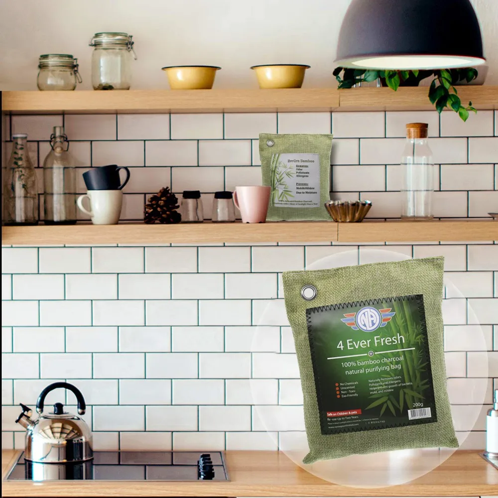 new charcoal deodorizer air freshener fragrance free Air purifying bag 200g