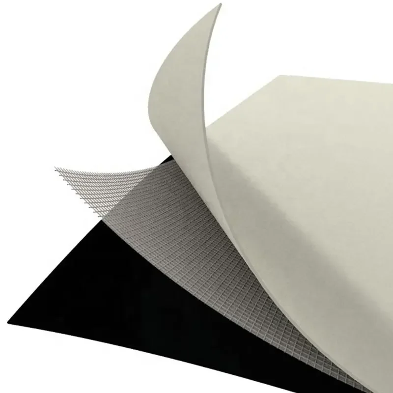 Pre-applied HDPE/TPO High Polymer Self-adhesive Waterproof Membrane