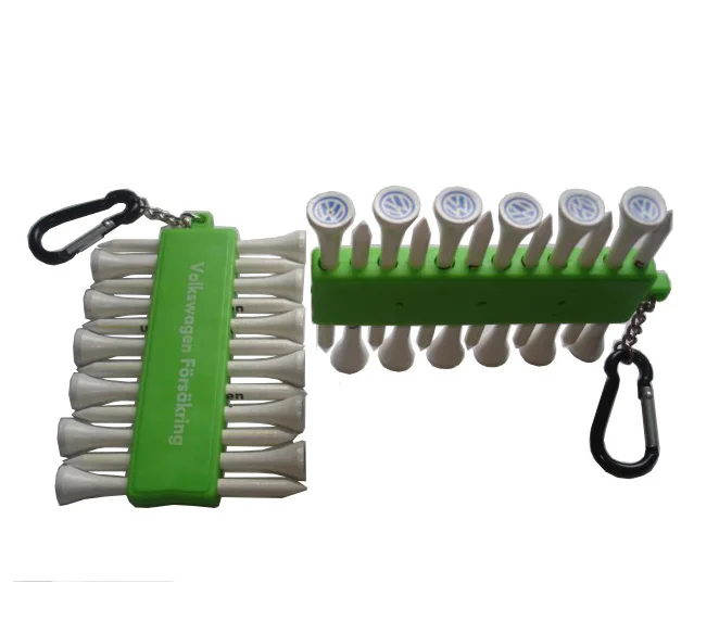 golf tee carrier & brand golf tee caddy holder