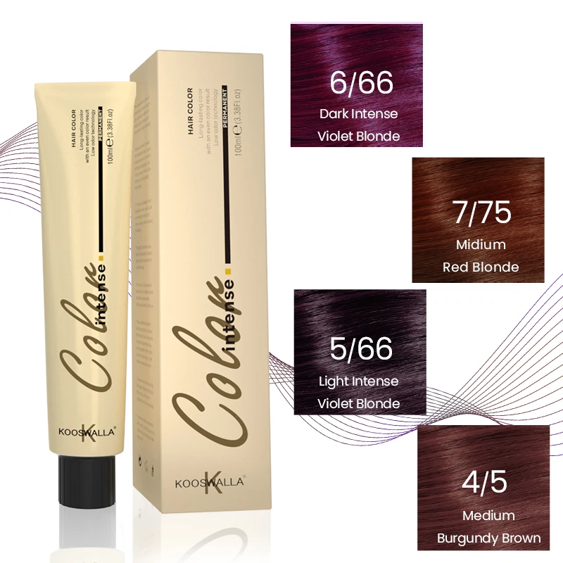 Private Label Wholesale Organic Deeply Nourish Repair Professional Permanent Hair Color Dye