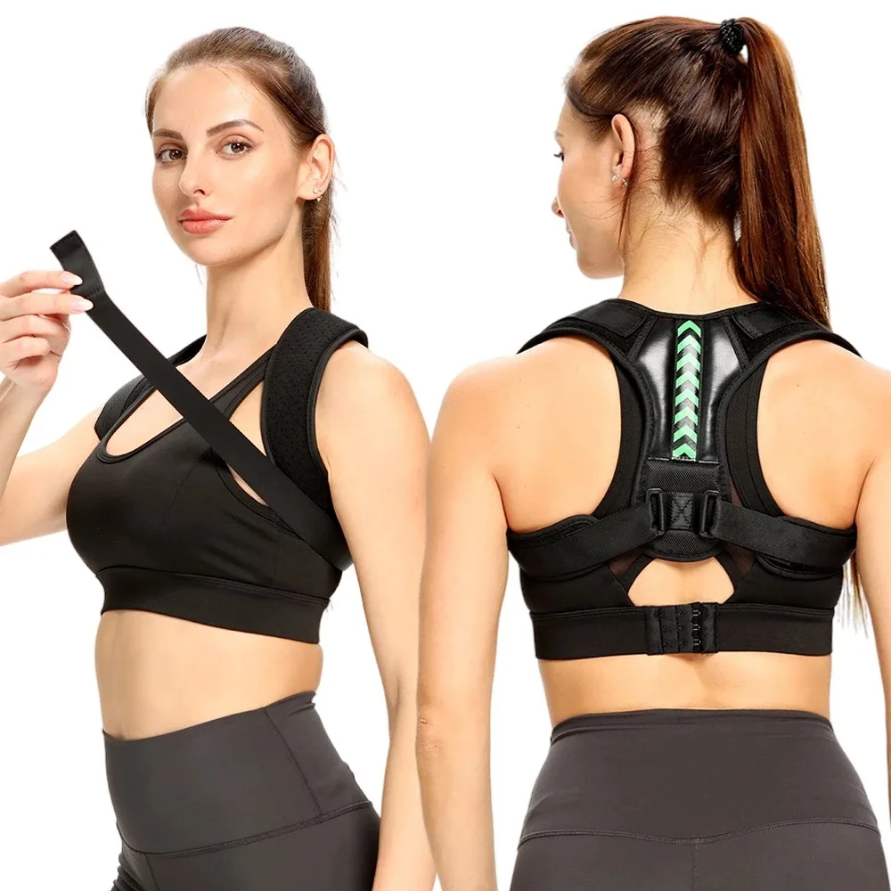 Back Strap Posture Corrector For Women And Men Adjustable Upper Brace Breathable Back Support Straightener Corrector De Postura