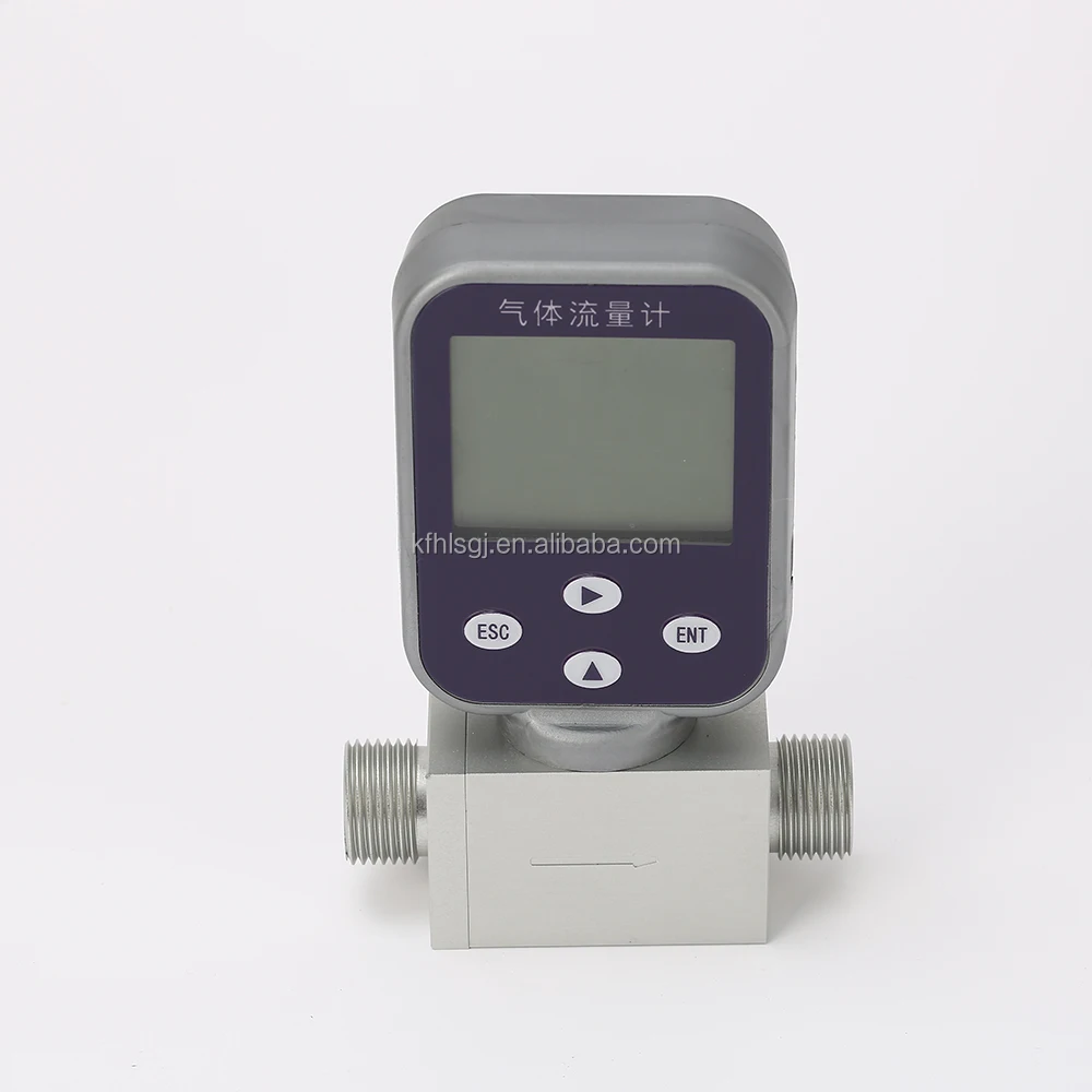 Various Dry Gas Flow Meters Nitrogen Acetylene Propylene Small Flow Micro Thermal Gas Mass Flow Meter