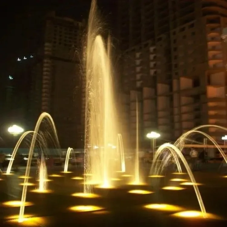 Home Landscape Laminar Jumping Jet Fountain Interactive Dancing Fountain for pool