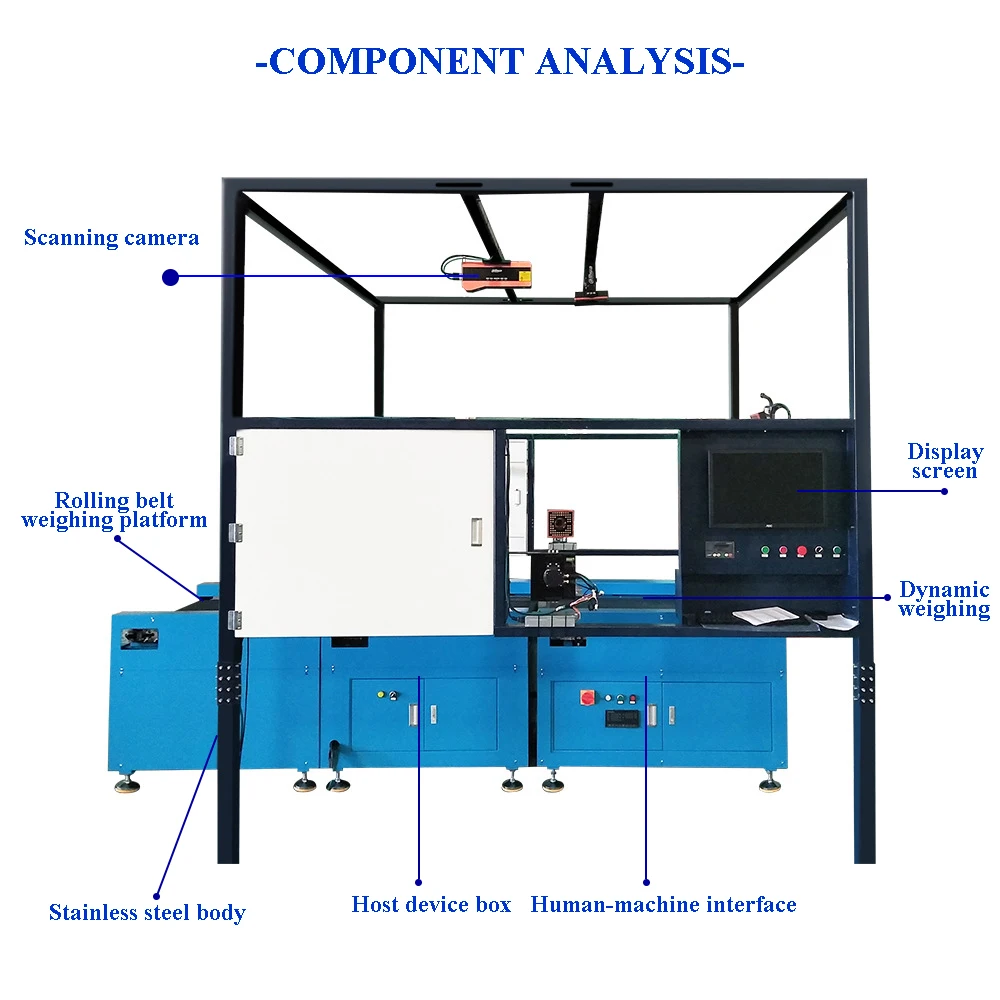 Automation clothes separate machine cross belt sorting conveyor with DWS for e-commerce for express/ post