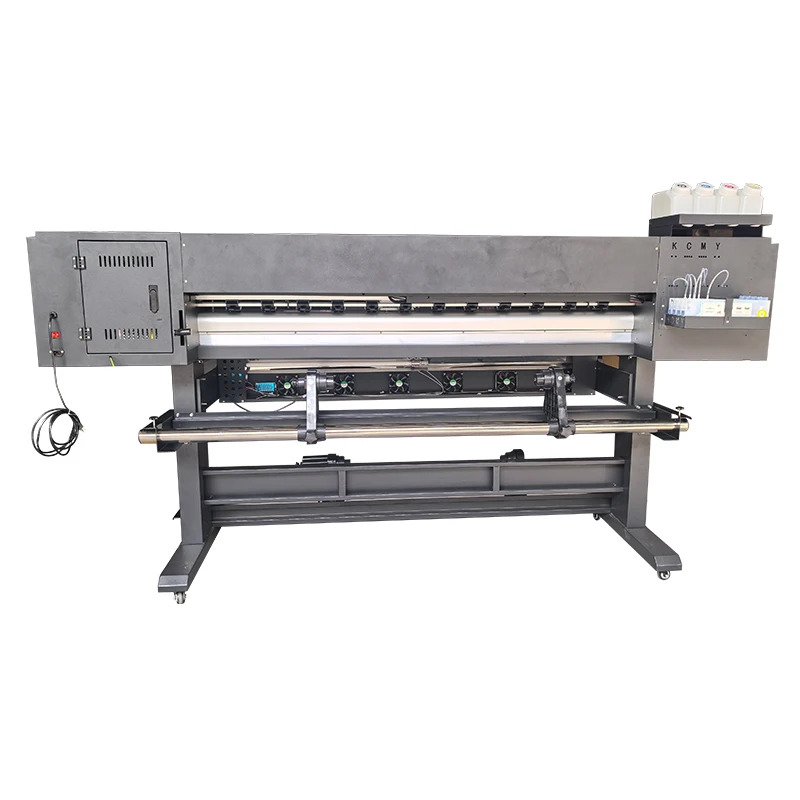High speed large format 5 feet 6 feet printers near me single head multicolor vinyl large format printers for sale