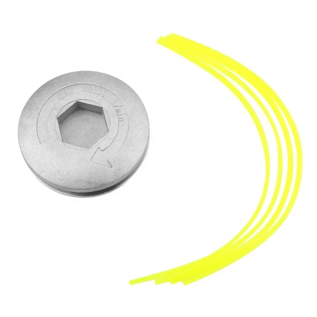 
4Pcs Line Fixed Universal Aluminium Spool Head Nylon Mowing Trimmer Spare Parts Head Brush Cutter Accessory For Grass 