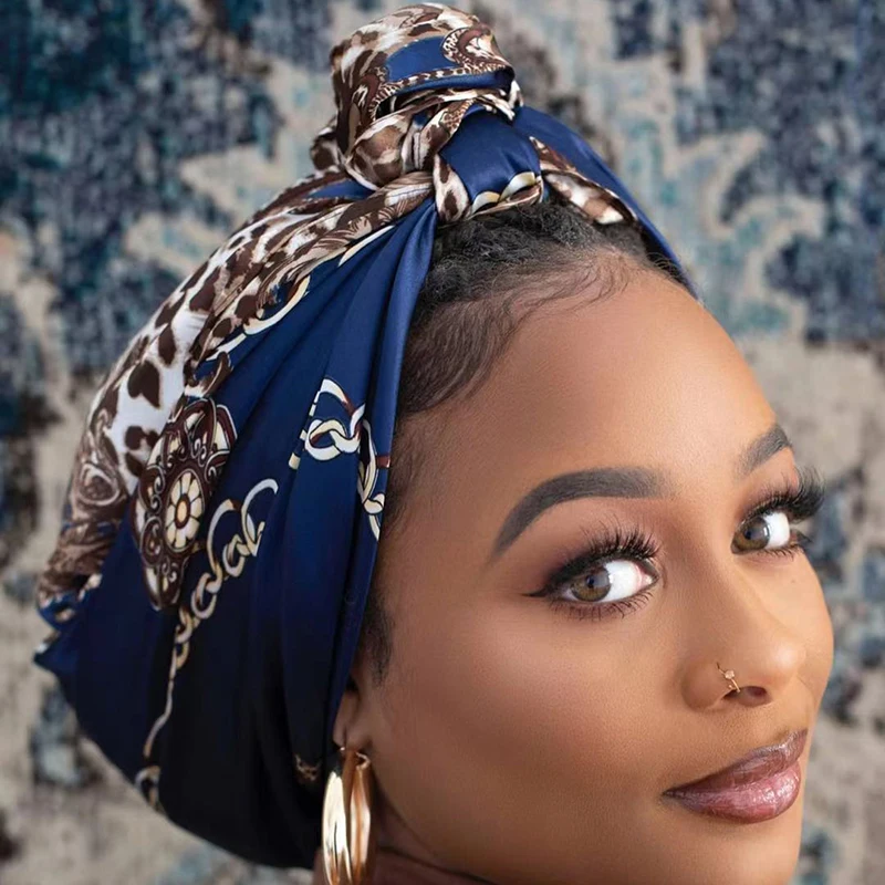 gele men hot 90cm satin square scarf  supplier modern len Scarves shawl gele face