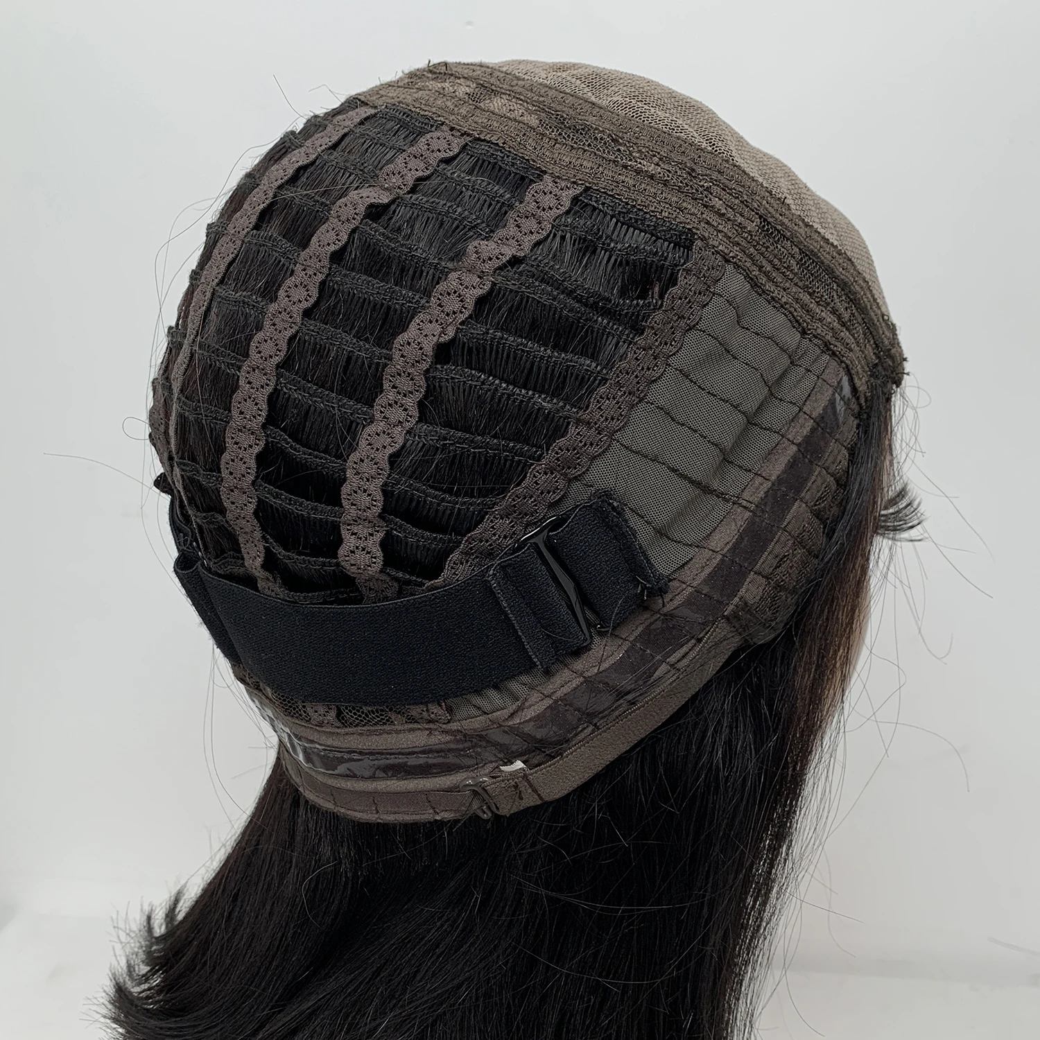 GLUELESS front lace wig , PRE PLUCKED HAIR LINE, wholesale silk straight hair wig for hair vendors