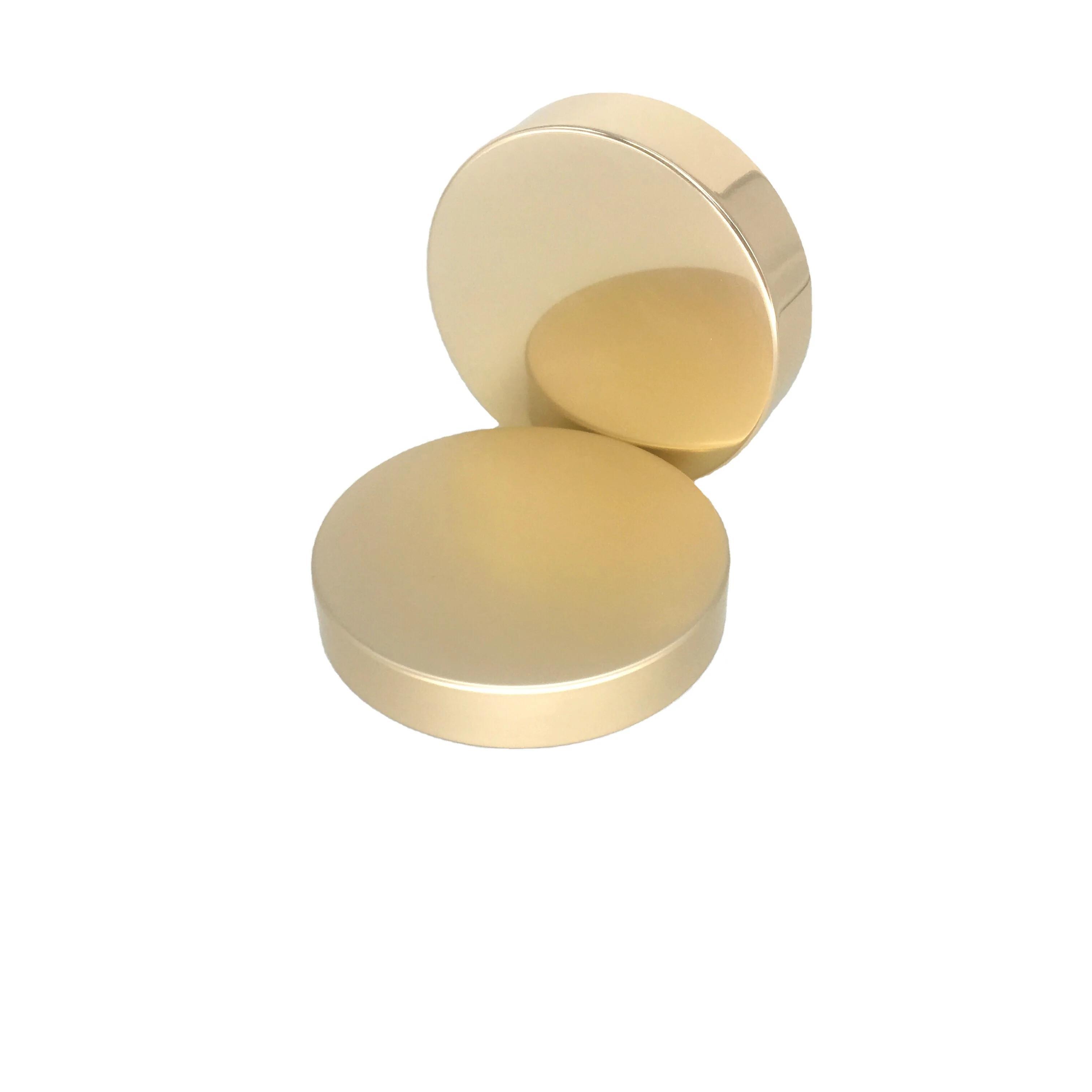 Wholesale High Shiny Gold Oxidation Aluminum With Pp Screw Caps