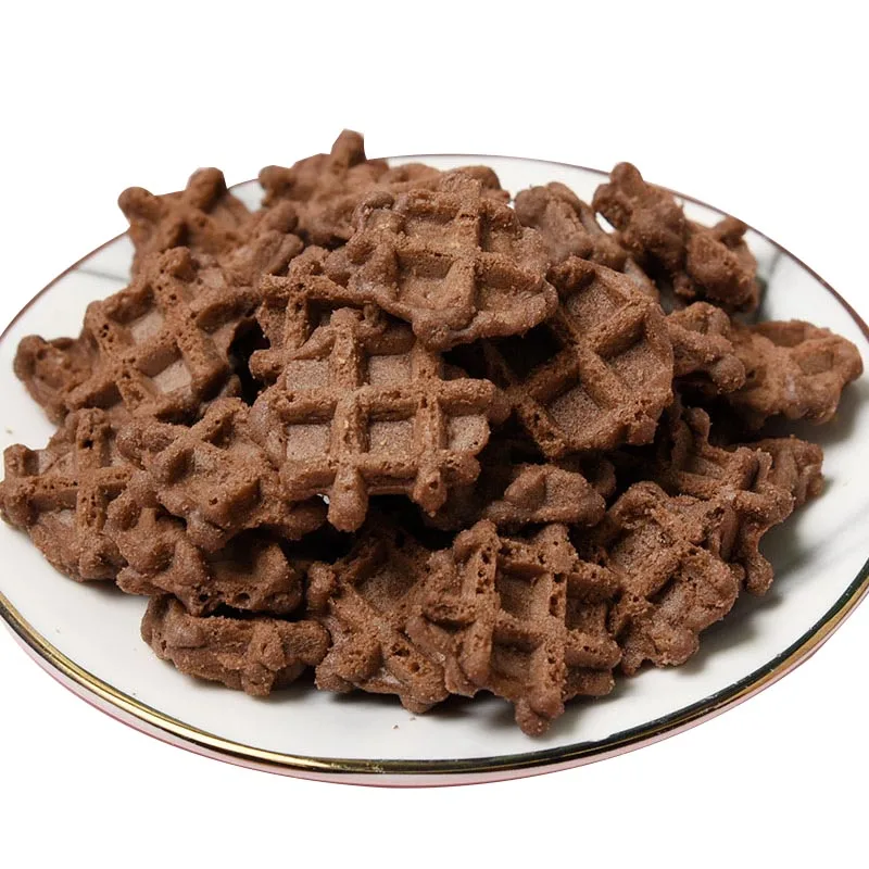 Mini biscuit Chocolate flavor wager cookies and crisp and yummy wafers crisp texture snack