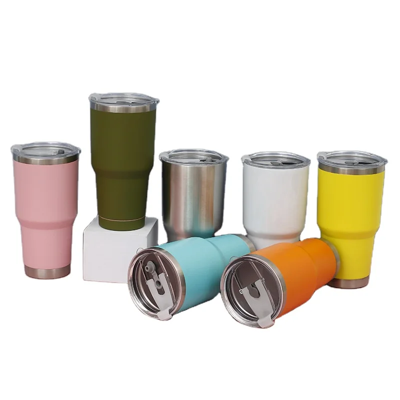 AI-MICH Wholesale 30oz Double Wall Food Grade Stainless Steel Water Bottle Custom Tumbler