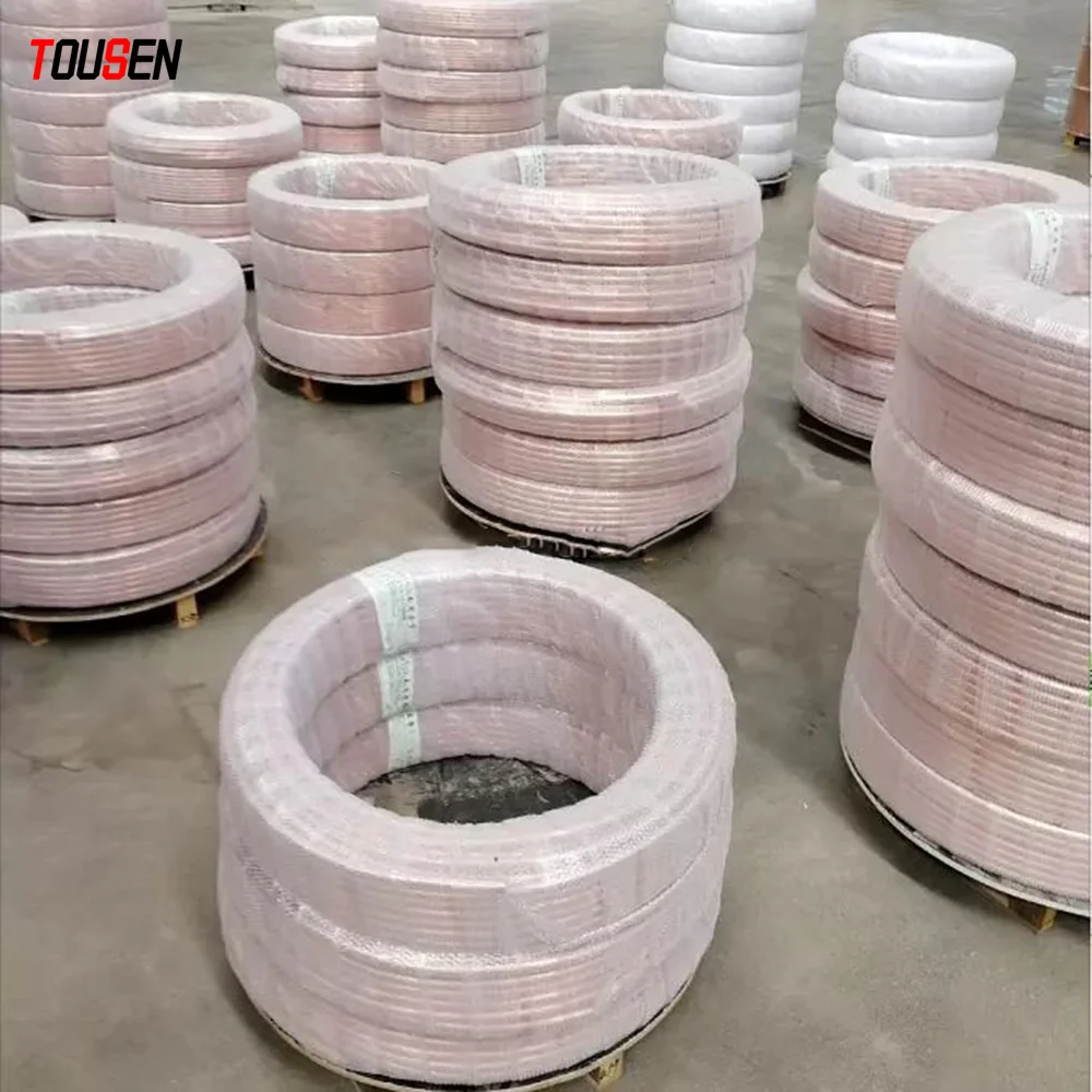Air Conditioner Pancake Coil Copper Copper pipe for refrigerator Manufacturer hot sale copper pipe tube