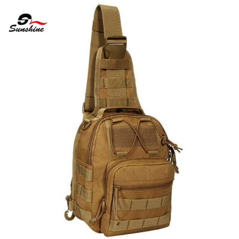 Waterproof Hiking Outdoor Tactical Backpack Men Cross Body Shoulder Sling Bags