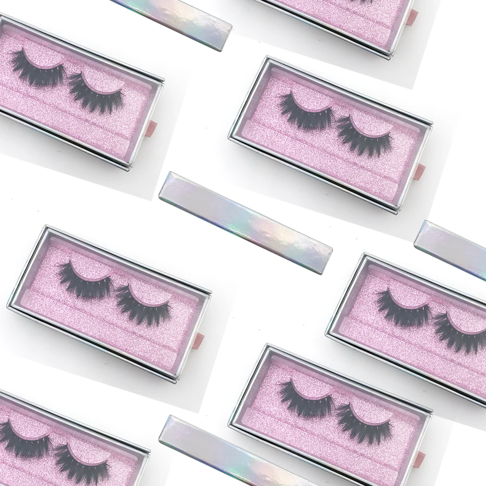 Wholesale high quality private label vendor 3d mink eyelash with custom lash box