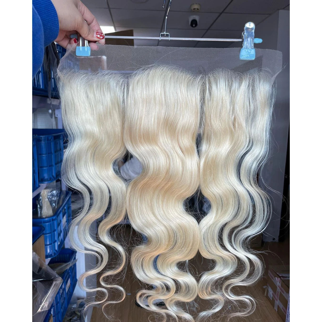 Cuticle Aligned Human Hair Extension Remy 4x4 5x5 Hd Lace 613 Blonde Virgin Hair Bundles And Closure Set And 13x4 13x6 Frontals