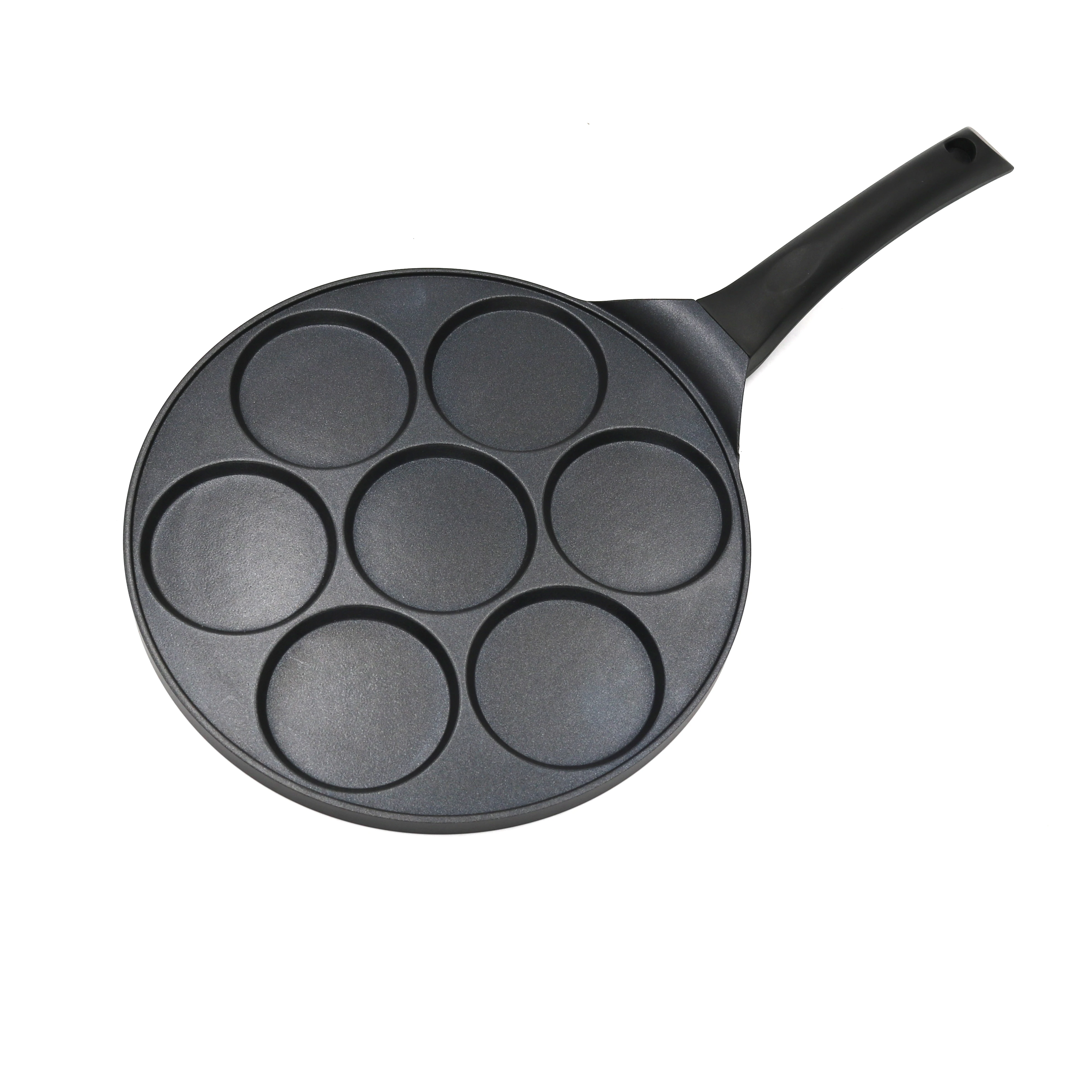 Cheap Custom Bottom Covering Quiche Pancake Pan Maker Non Stick Baking Mini Frying Pancake Pan