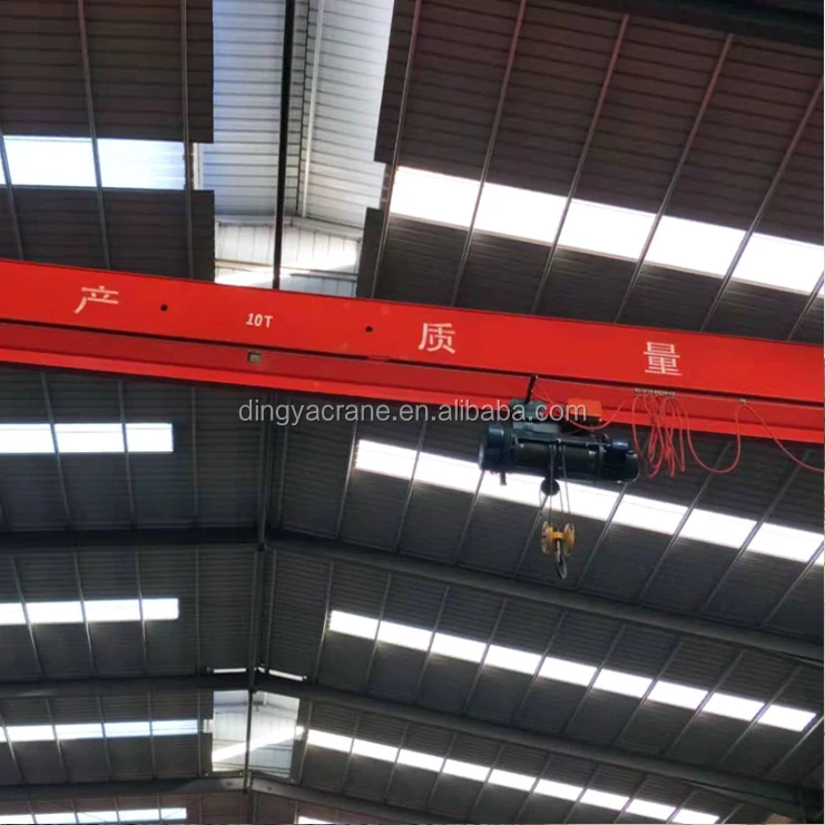 Portable Grab Bridge Crane European Design Overhead Crane 2 Ton 3 Ton 5 Ton 10 Ton Single Girder Bridge Overhead Crane for Sale