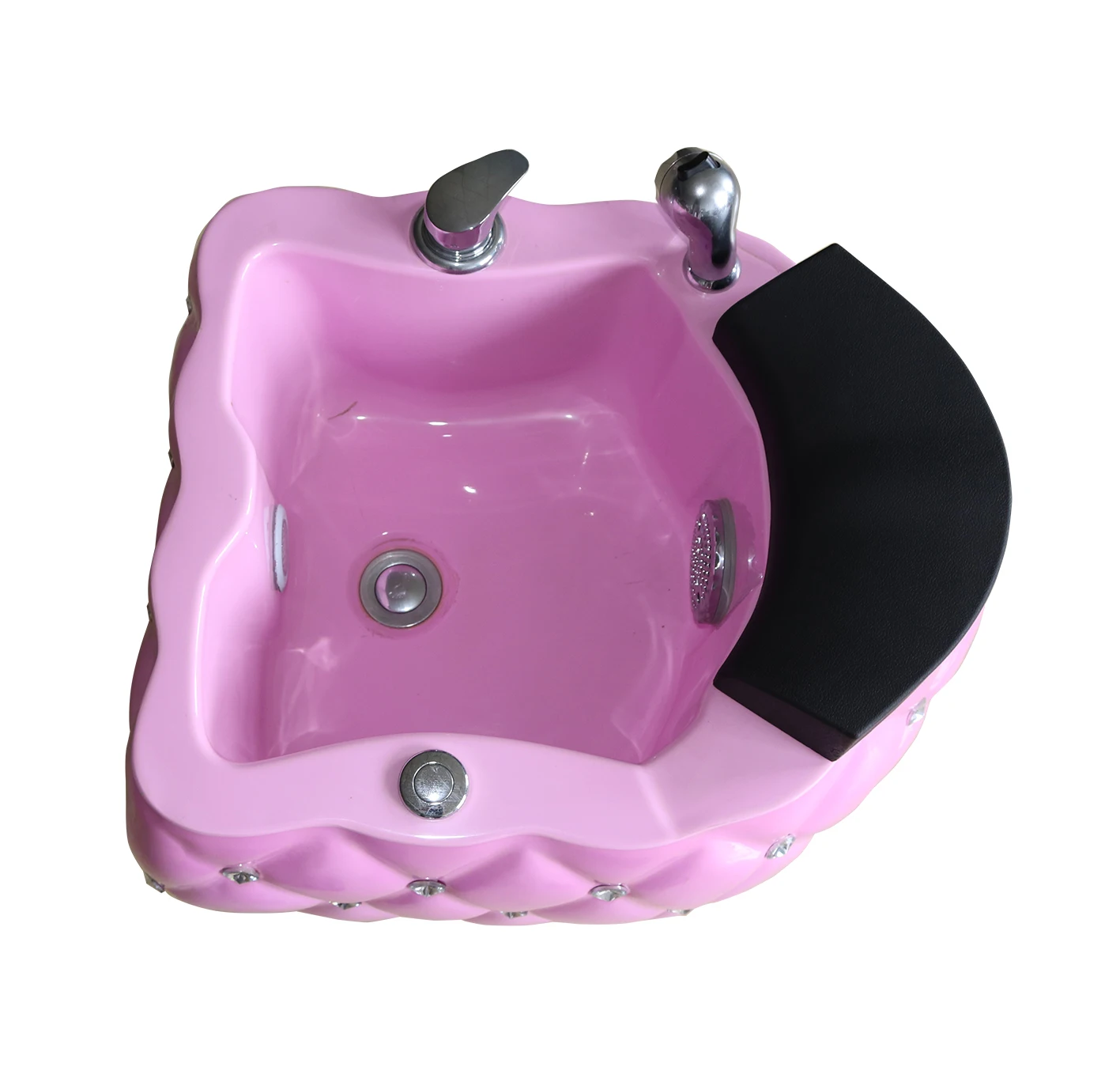 Acrylic Pedicure Foot Soak Basin Whirlpool Flow Foot SPA Bath