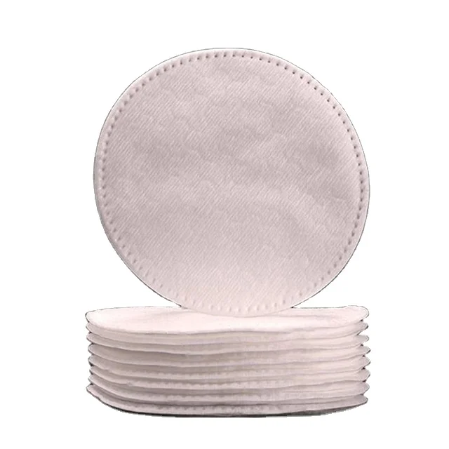 Pure Organic Cotton for Cosmetic Pad Makeup Remover Pads