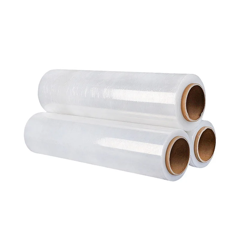 Wholesale Factory Price Stretch Film Rolls Biodegradable Stretch Film Plastic Shrink Wrap