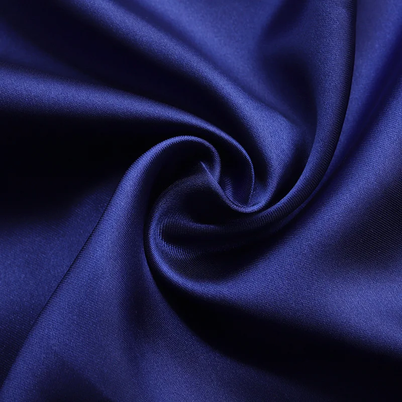 Hard Lurex Tie Dye Satin Fabrics Customized 100 Polyester Satin Bedding Suit Lining Fabric