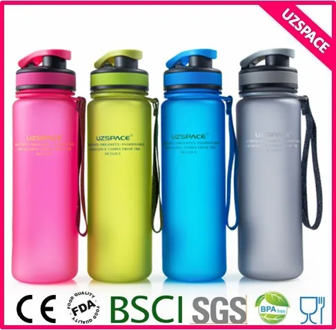 Мода Экологичная анимация Квадратная бутылка для воды