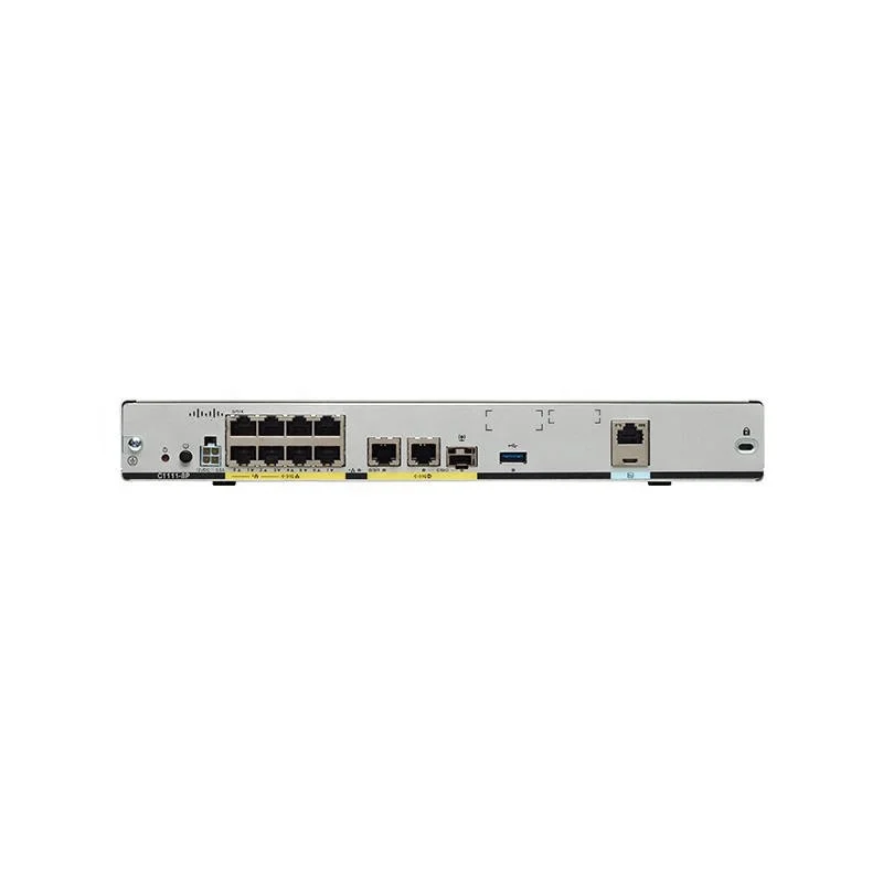ISR 1100 8 Ports Dual GE Ethernet Router C1111-8PWH