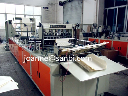 Full automatic non woven bag making machine