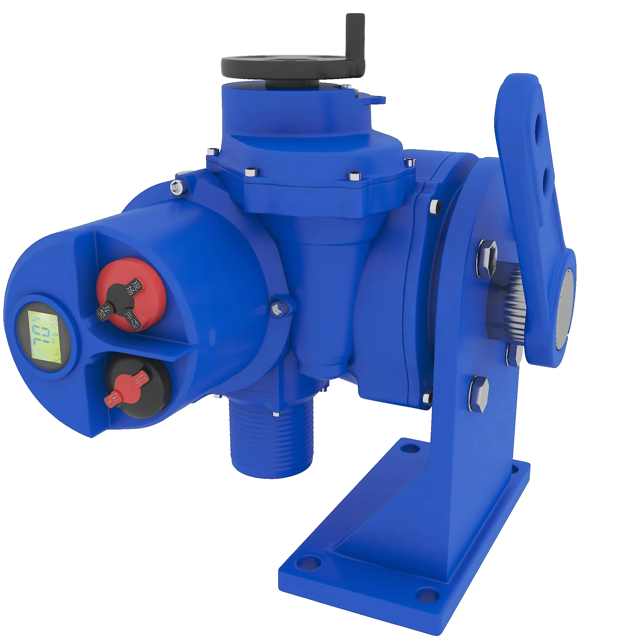 Quarter-Turn High Torque Motorized Butterfly Valve Electric Actuator