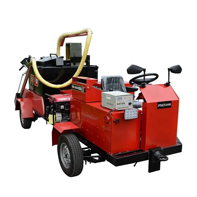 Electric type asphalt crack sealer machine FND-DG400 made in China 2024 crack sealing machine
