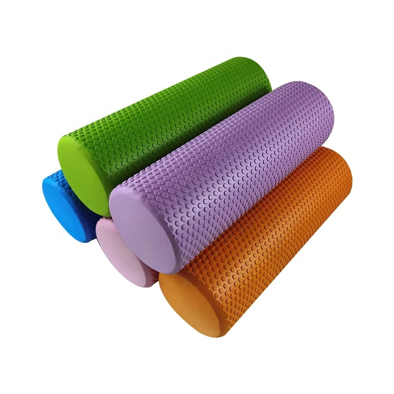 30CM High-density EVA Muscle Roller Self Massage Tool for Gym Pilates Solid Yoga Foam Roller