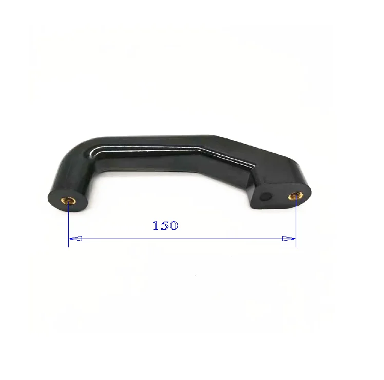Customized high quality industrial pull handle black machine door handle