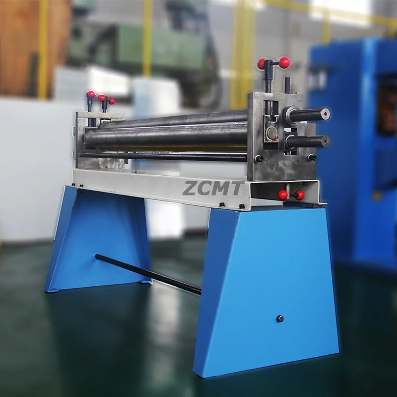 China ZCJX 3-Roller Angle Rolling Bender Construction Industry Profile Bending Machine with Core Motor Component
