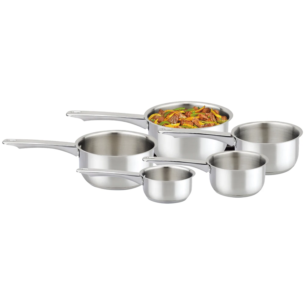 Hot sale No dirty corners easy to maintain pot cooking camping non stick pan cookware sets