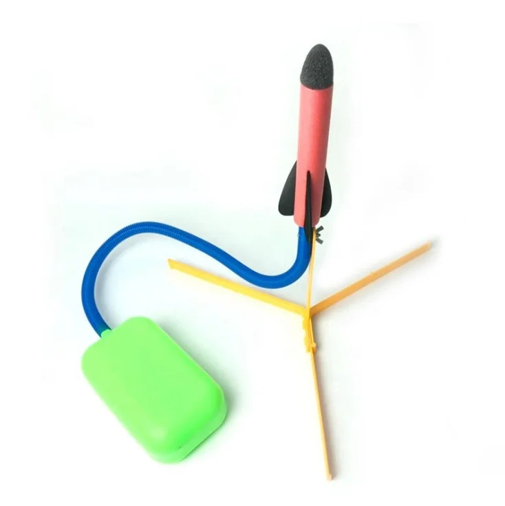 
Outdoor Game EVA foam Air Pressed Rocket Kit Launcher Sports Stomp Rocket toy for Kid 