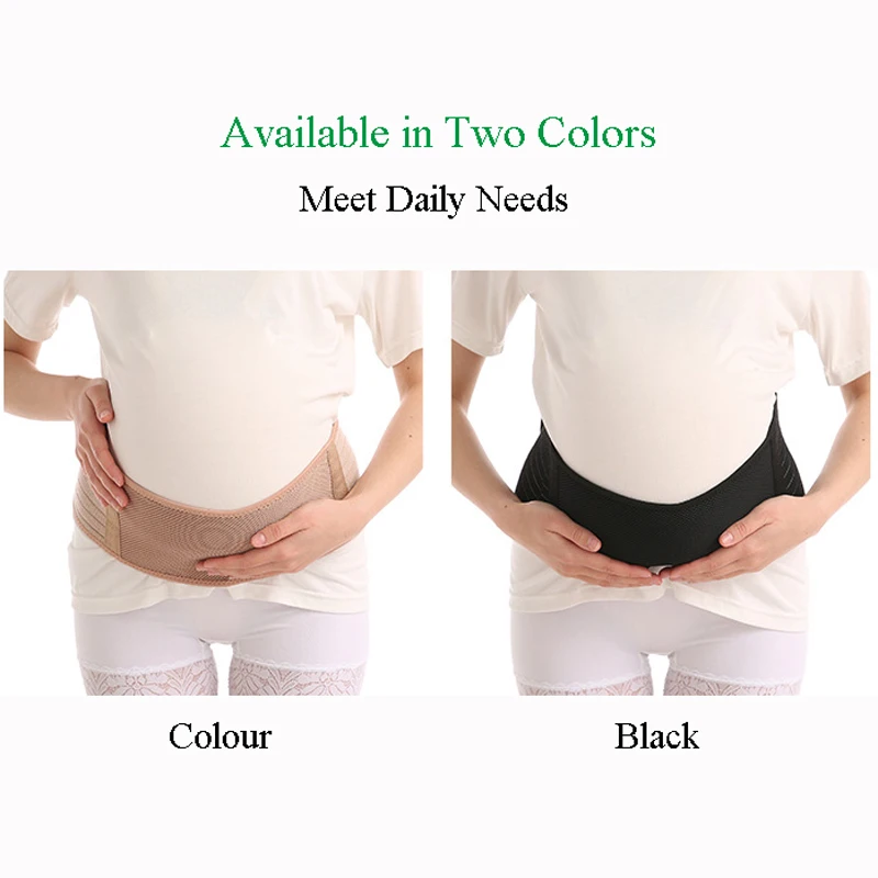 Pregnant Baby Bump Belly Band Support Adjustable Pelvic Support Maternity Belt Pregnancy Brace