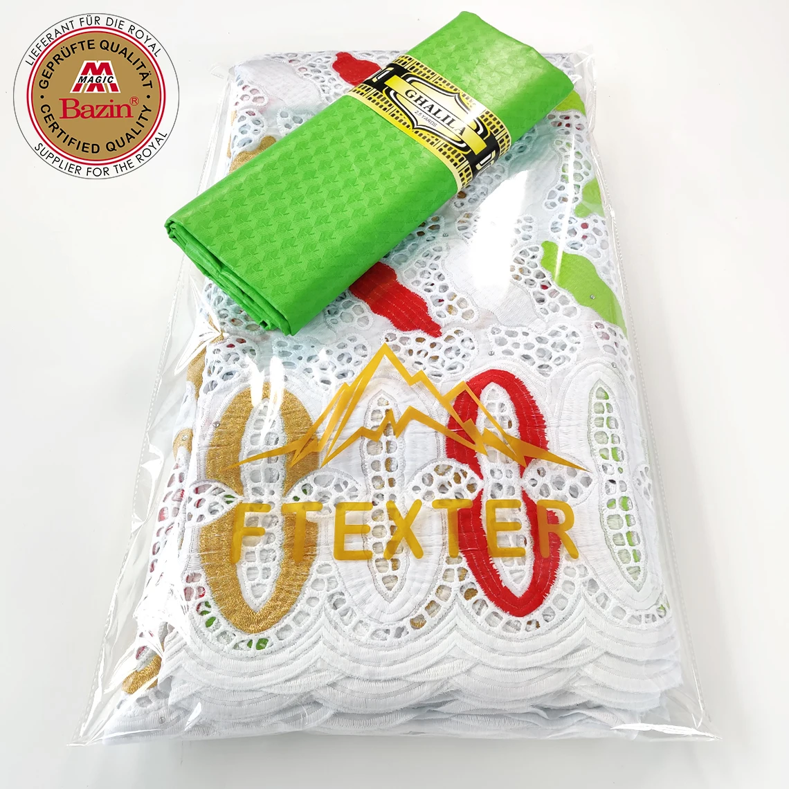 2,5 + 2,5 ярдов с чистая сухая кружева базен кружевной ткани 2020 в африканском стиле конго с вышитым индийская вечеринка платье кружевного материала