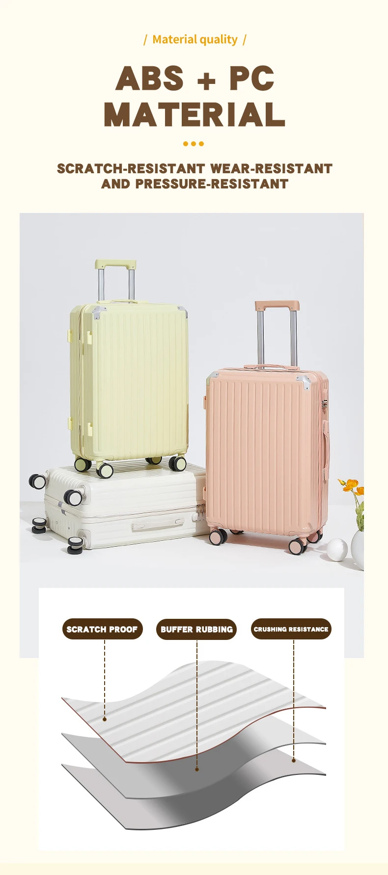 Custom All Magnesium Aluminum alloy Luggage Luxury Metal Gifts Travel Trolley Suitcase With TSA Lock