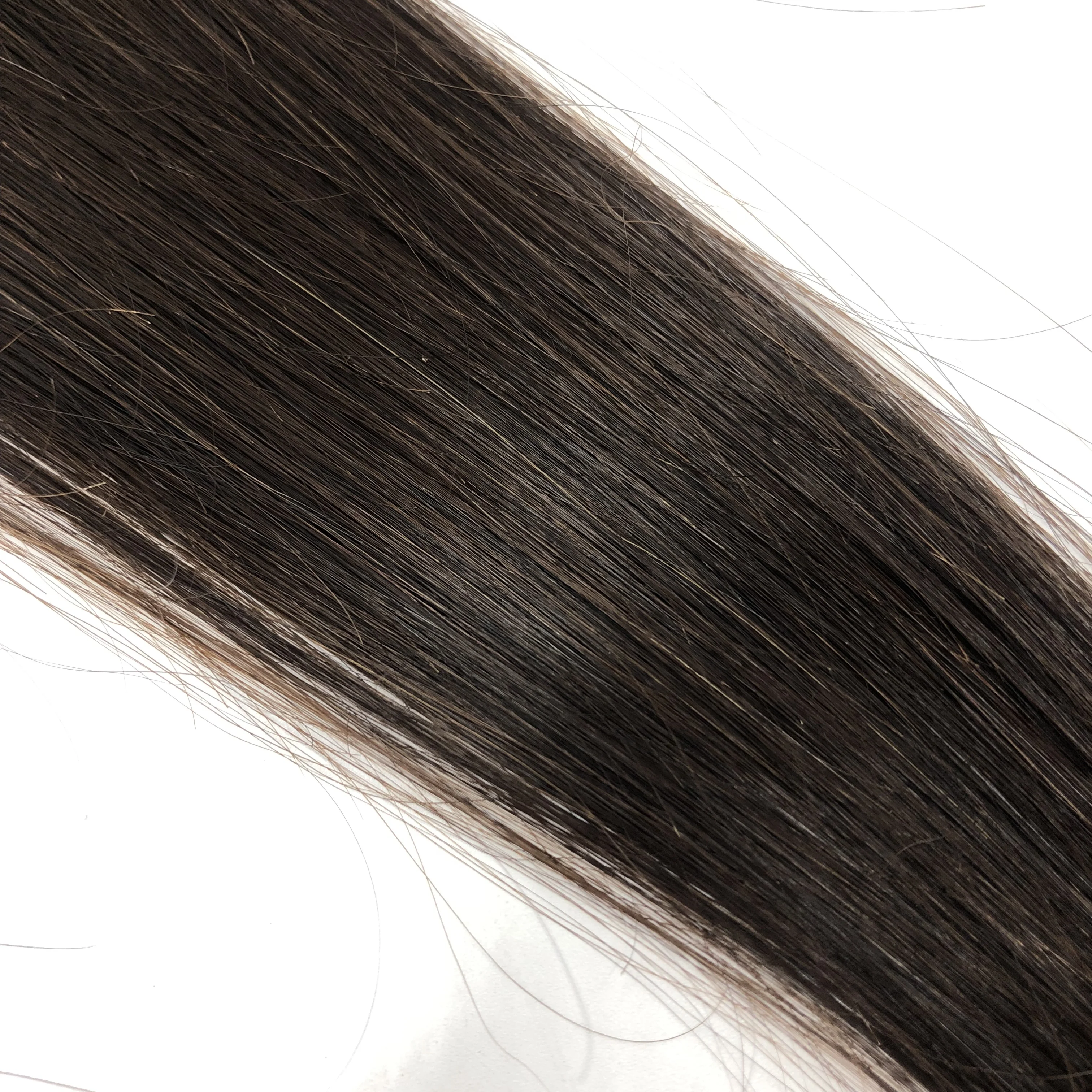 AU wholesale 100 human female mini hair volumizer  Remy hair  clip in invisible natural black brown women hair extension