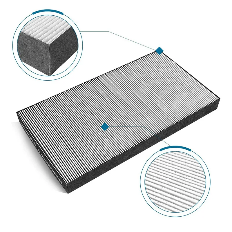 Environmental Protection Material Filter Sharp Replacement True Hepa and Carbon Filter
