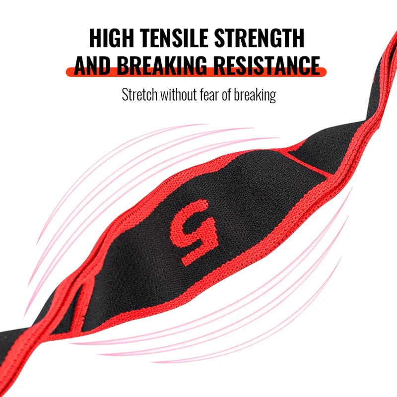 12 8 9 10 Loops Elastic Yoga fitness bands Nylon Gym Equipment with Sport Pullups Fabric Material for Waist Trainer & Yoga Mat