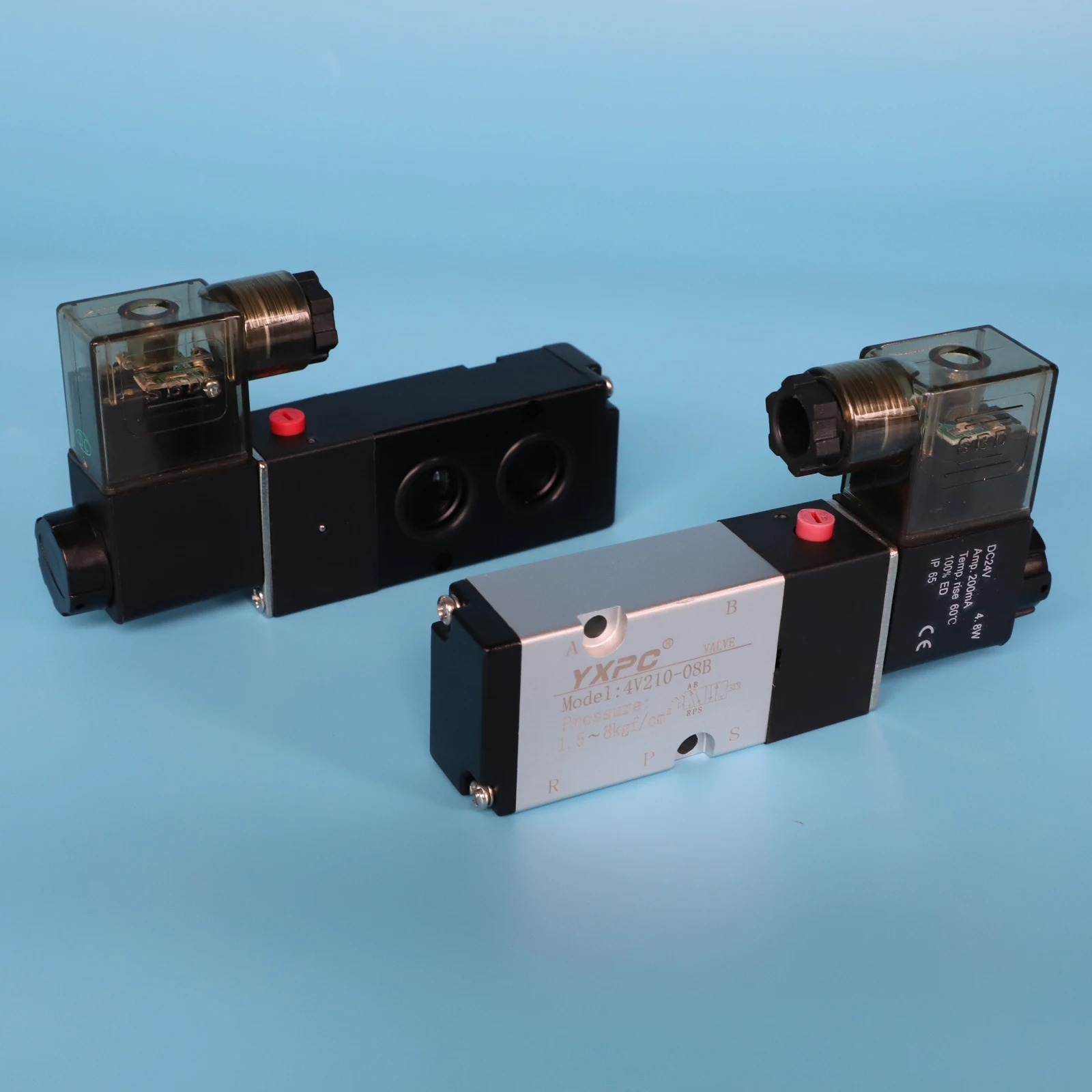valves manufacturing ip65 24v air electronic solenoid operated 4v210-08 pneumatic valve 5 way pneumatic namur solenoid valve